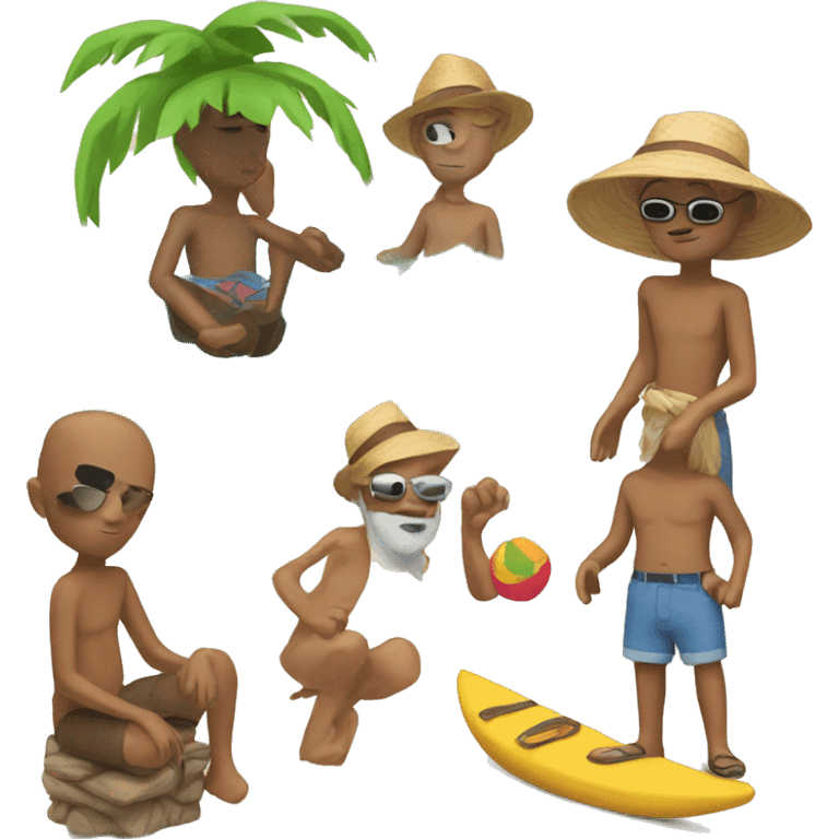 summer 3d emoji