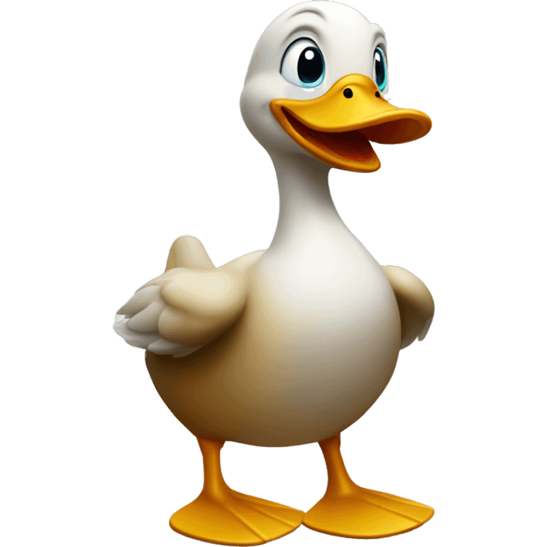 duck with thumbs up emoji