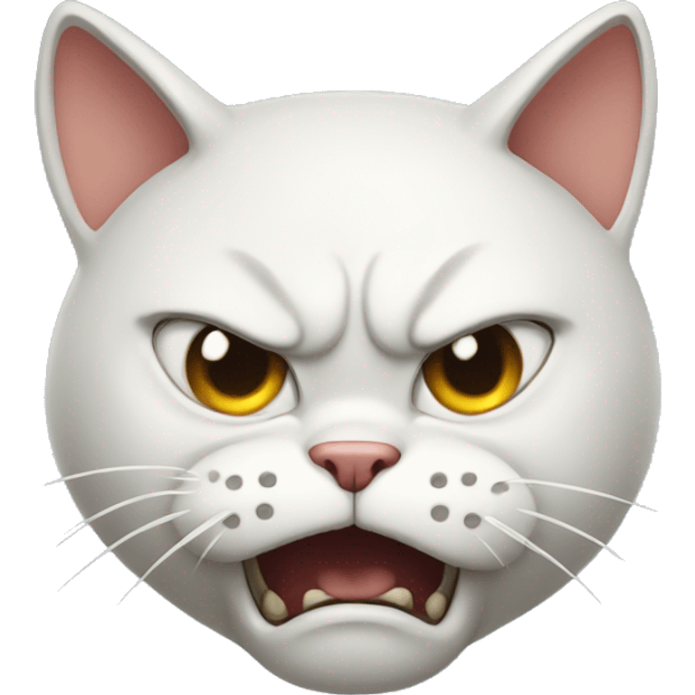 Angry cat emoji