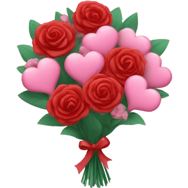 valentine flower bouquet emoji