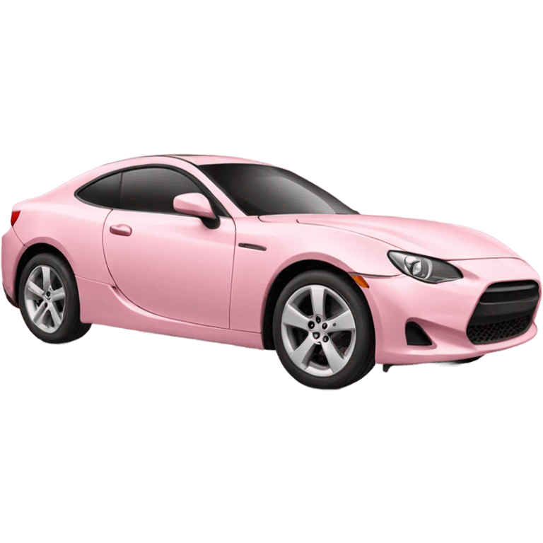 light pink car emoji