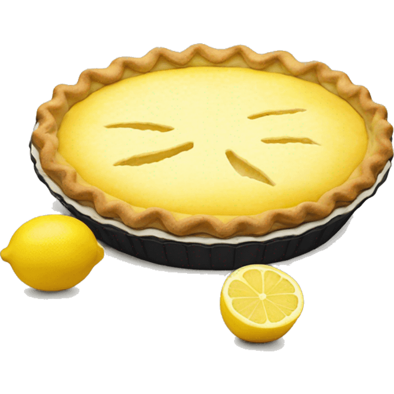 Lemon pie  emoji