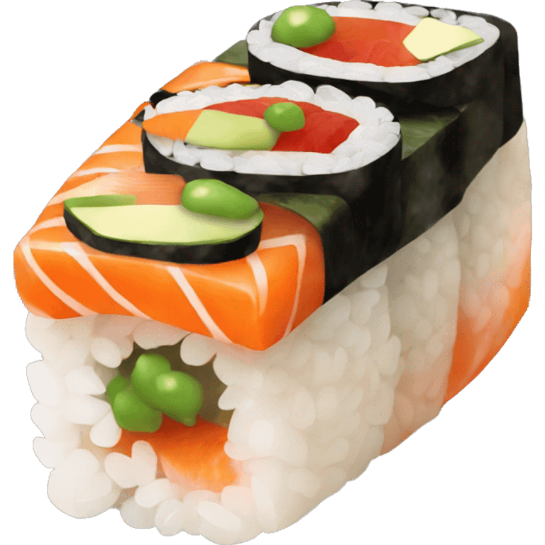 pieces sushi emoji