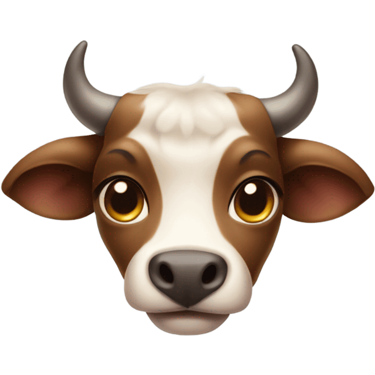 cute bull emoji