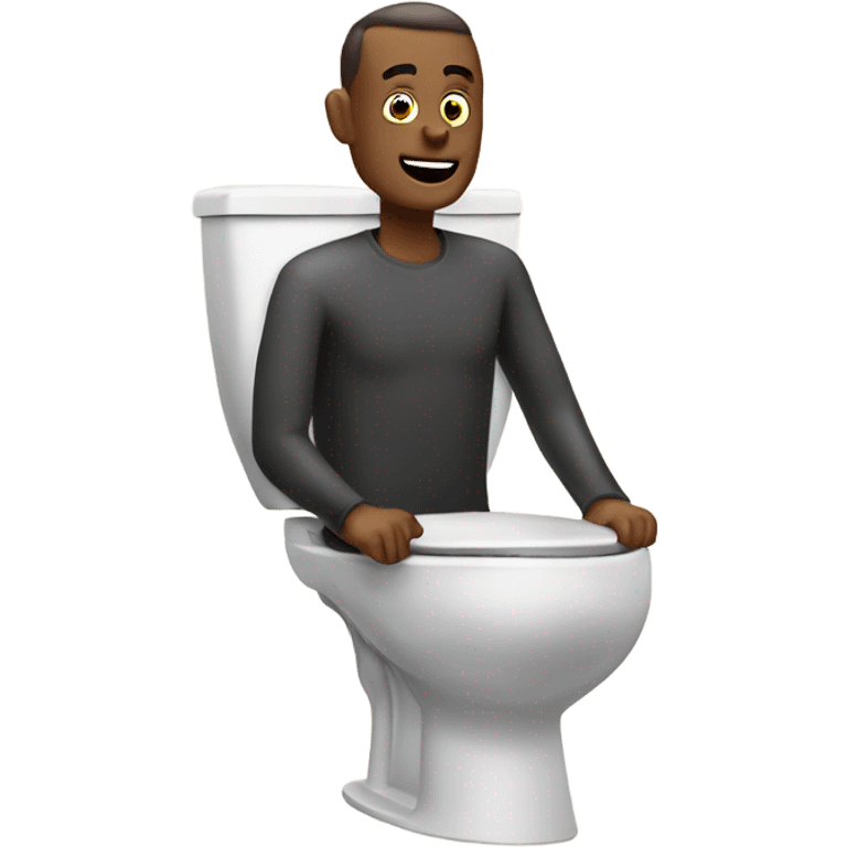 skibidi toilet man emoji