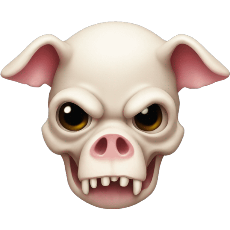 skull pig emoji