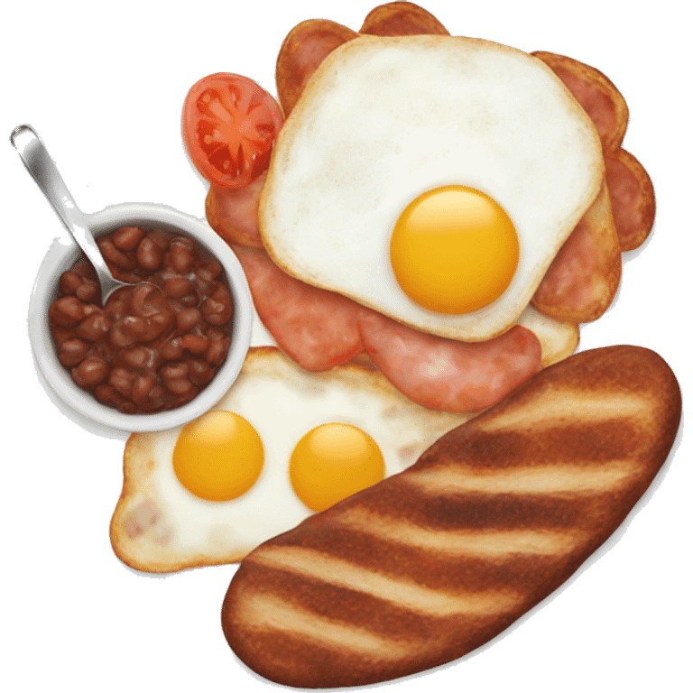 Full English breakfast  emoji