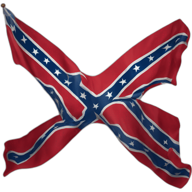 American south confederate battle flag emoji