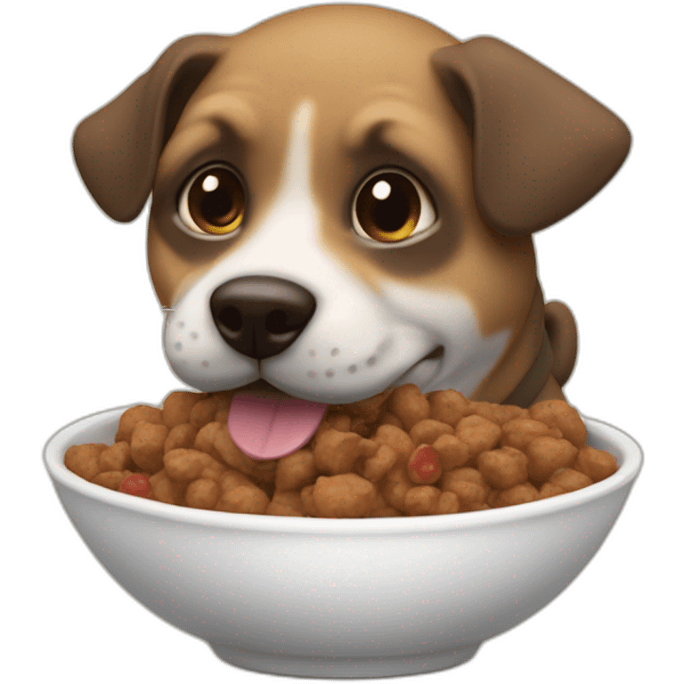 dog like ninja eating lovely cute shit emoji