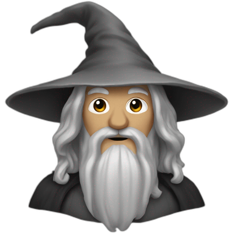 Gandalf the black emoji