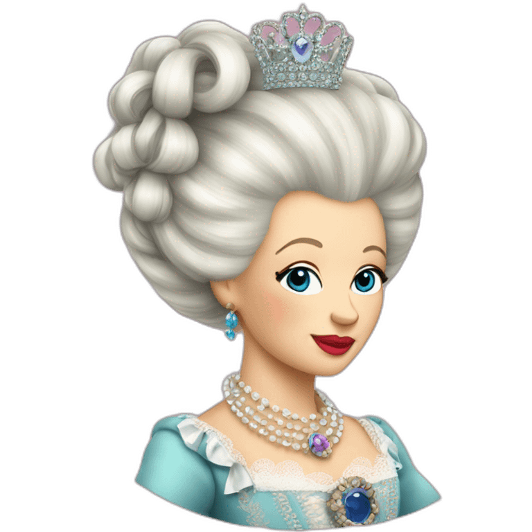 Queen Marie Antoinette emoji