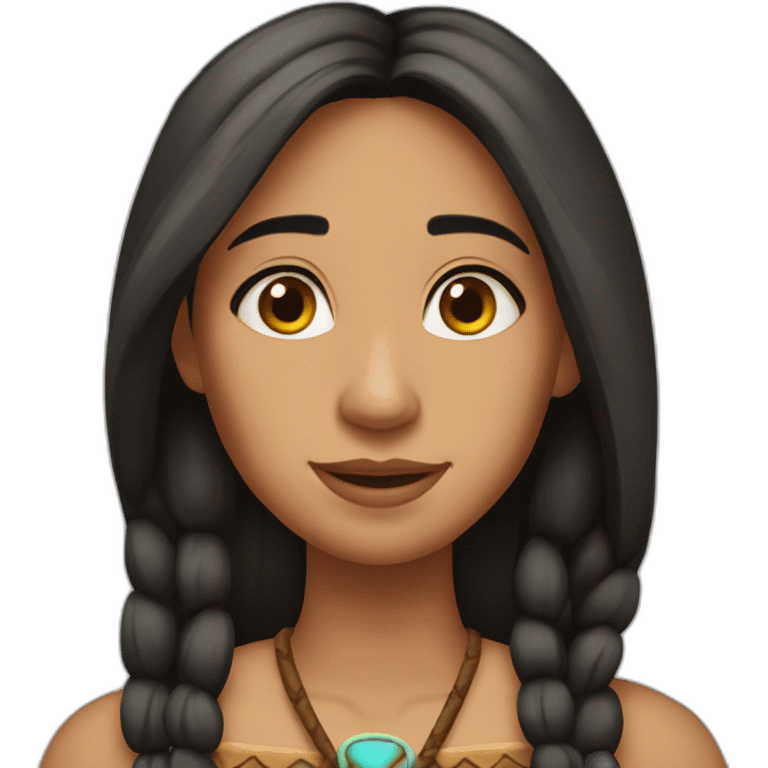 Pocahontas emoji