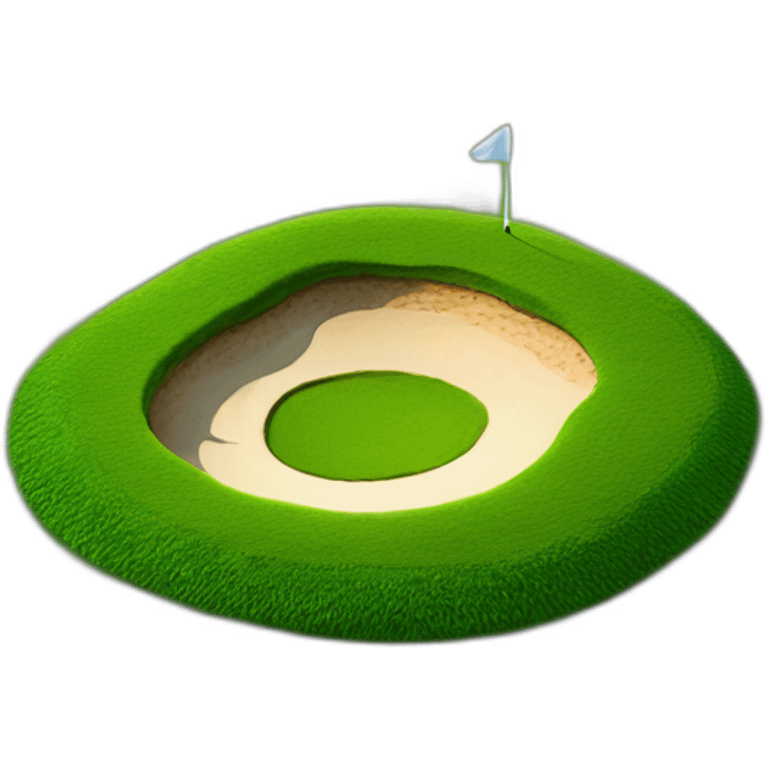 golf hole emoji