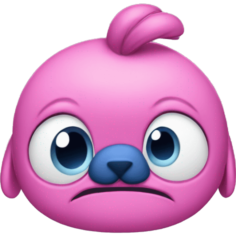 sad stitch coquette emoji