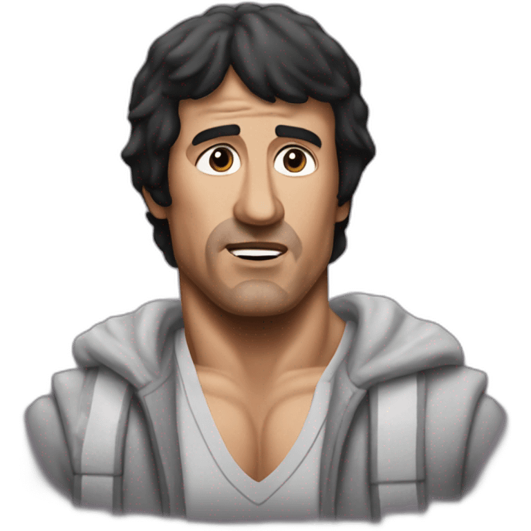 Rocky balboa emoji