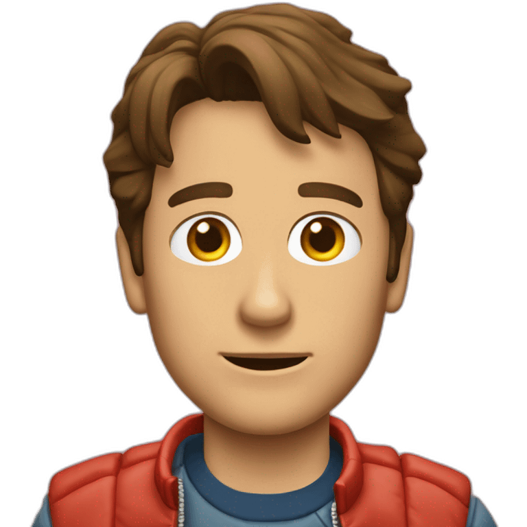 Marty McFly emoji