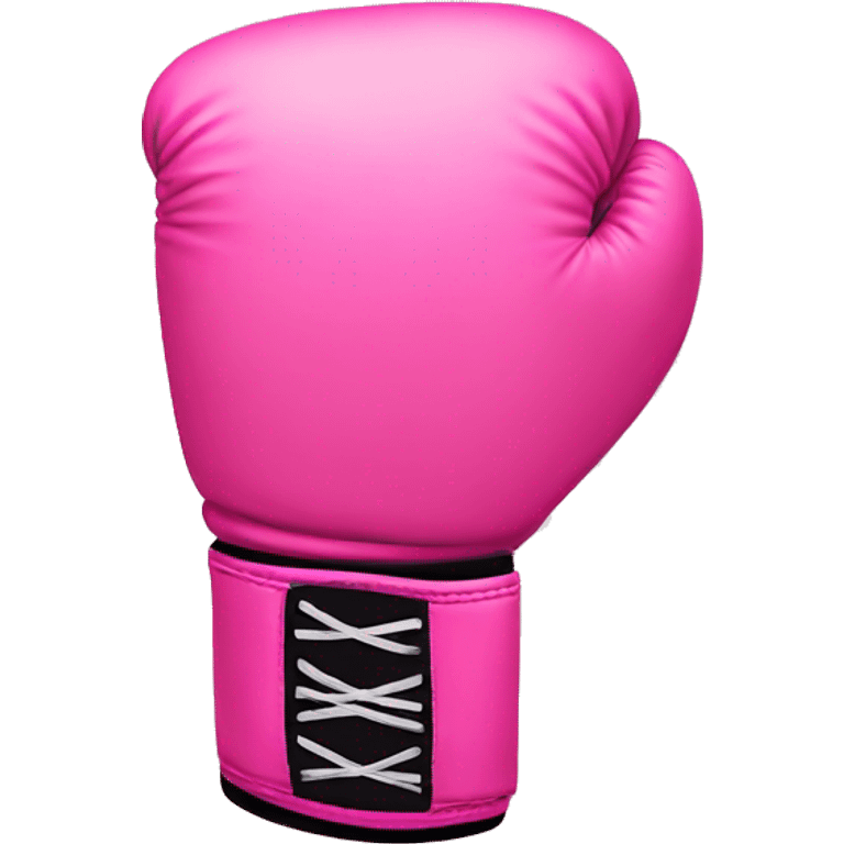 Pink boxing gloves  emoji