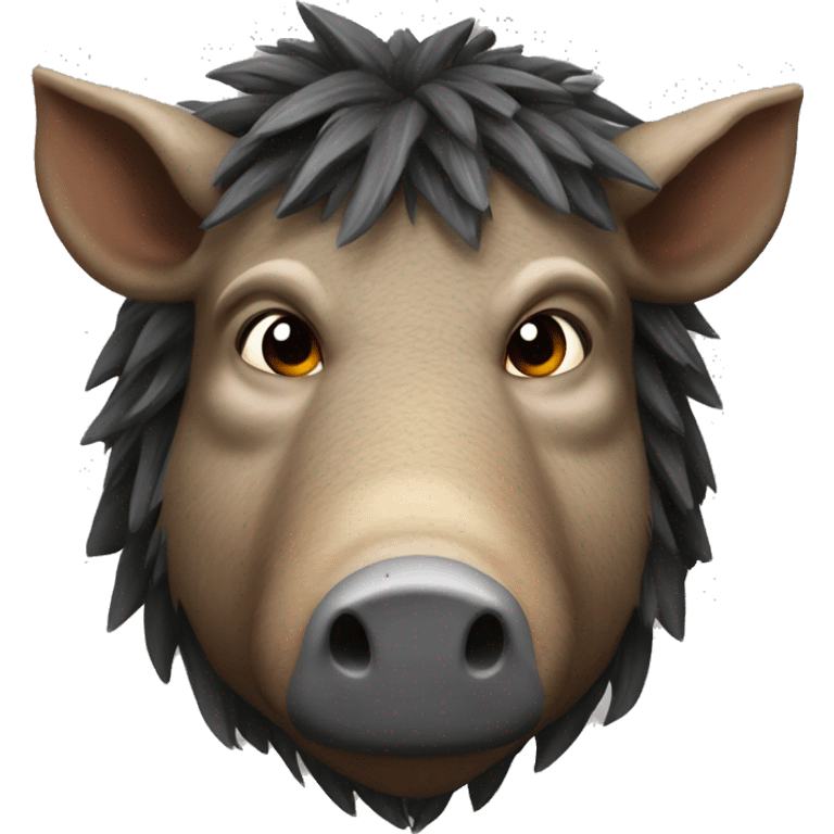 Inoske boar head emoji