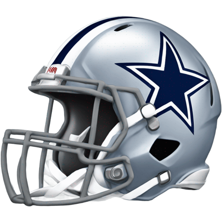 Dallas Cowboys helmet  emoji