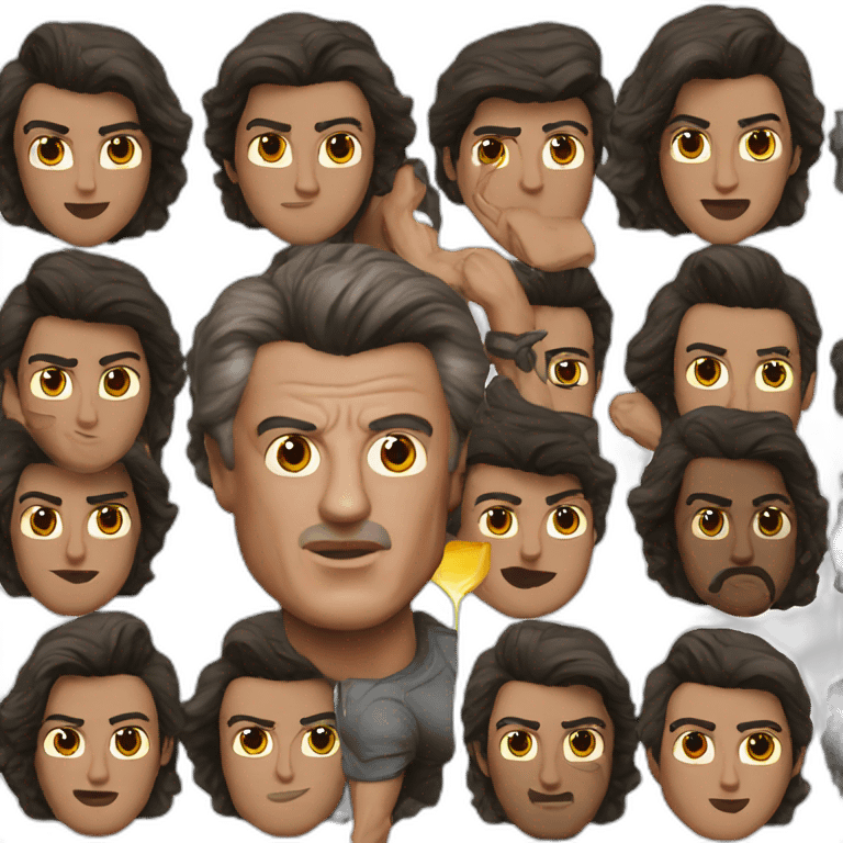 Sylvester Stallone emoji