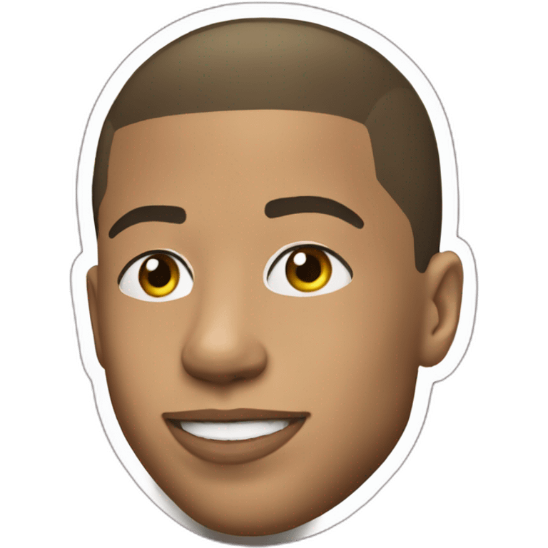 Mbappe qui boit emoji