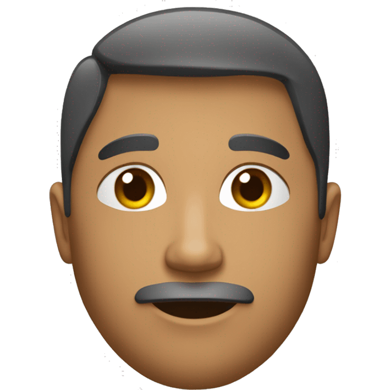 une personne avec la moitié du visage brulé emoji