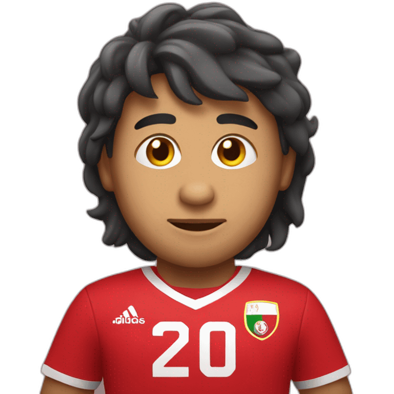 peruvian soccer fan emoji