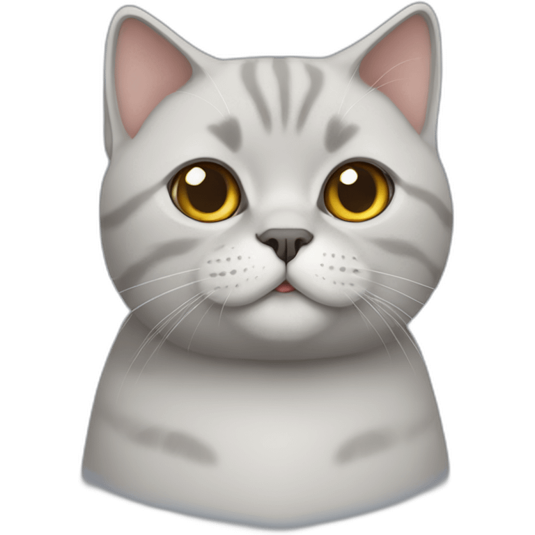 British Shorthair cat emoji