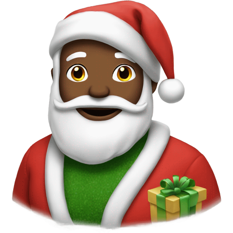 Gay Santa  emoji