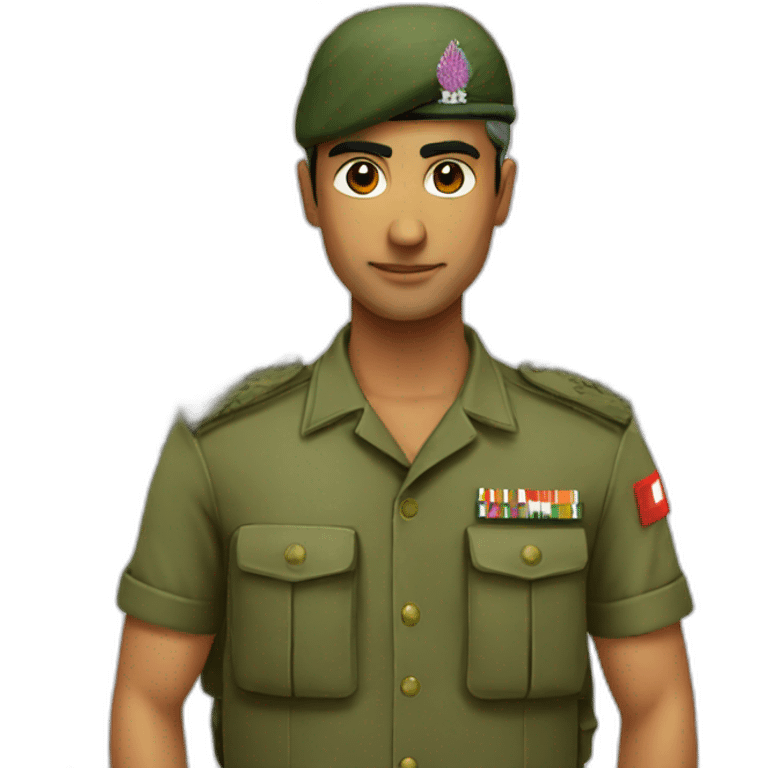 Indian army  emoji