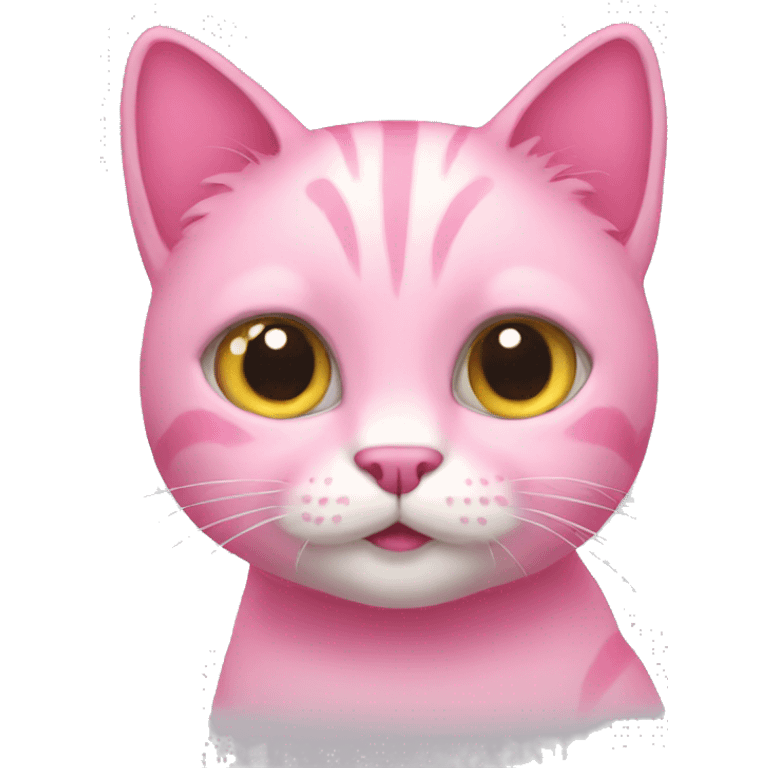 pink cat emoji