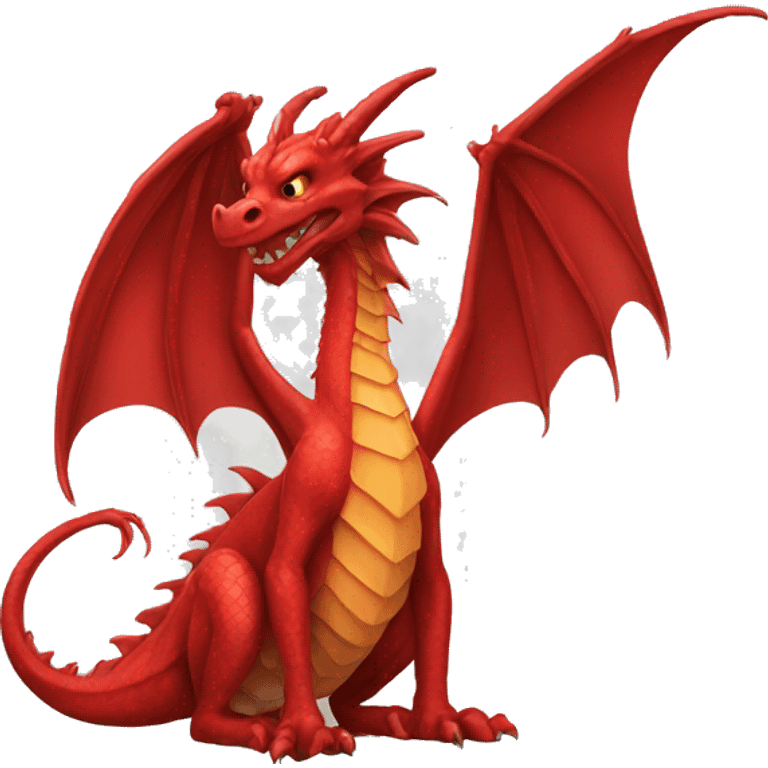 Red dragon emoji