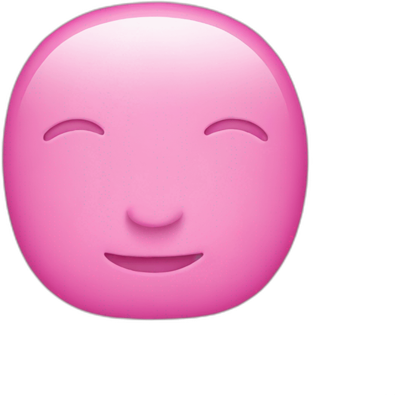 iPad pink emoji