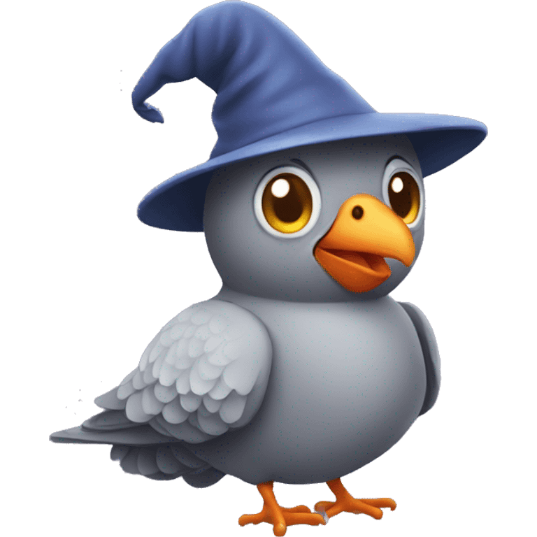 pigeon wizard emoji