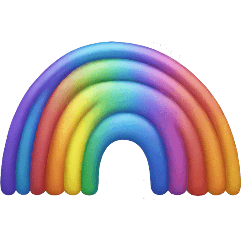 Pretty rainbow  emoji