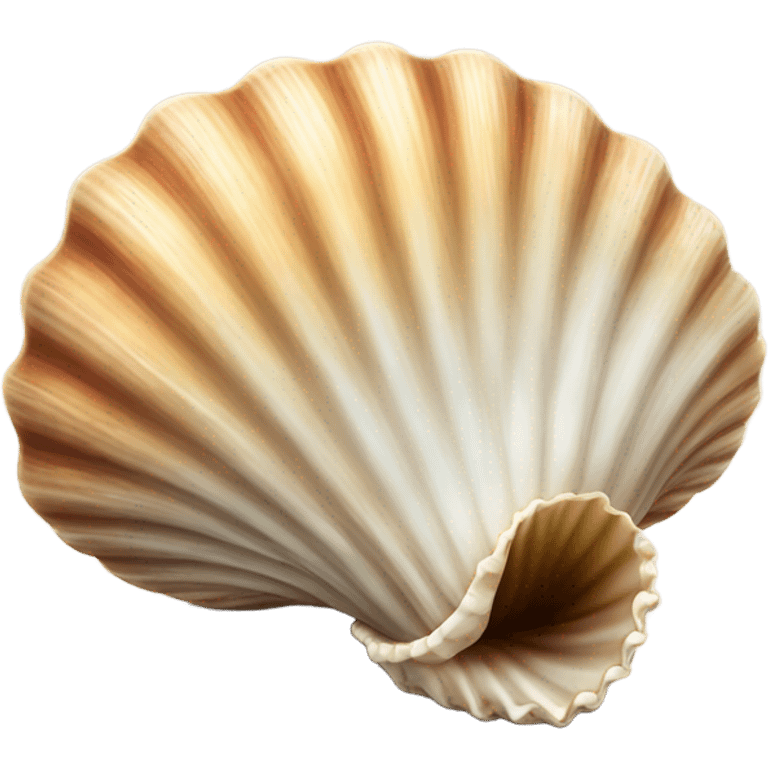 seashell realistic emoji