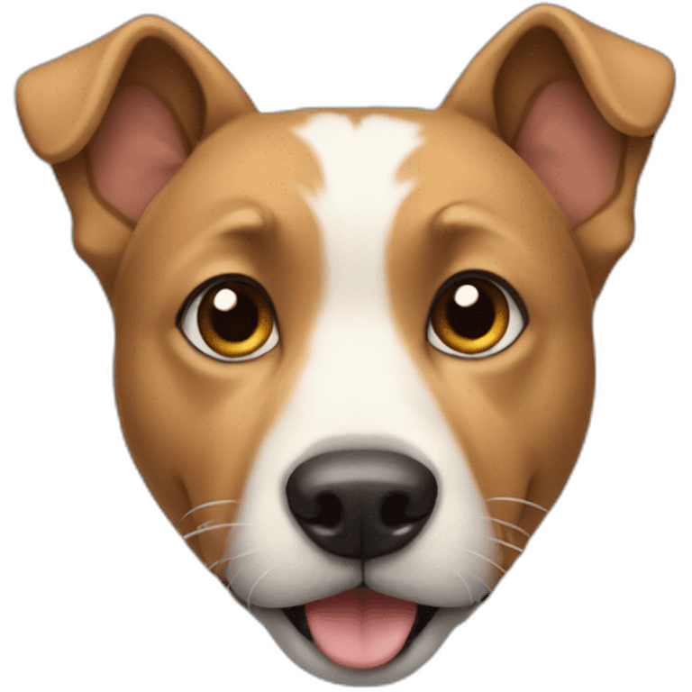 A dog emoji