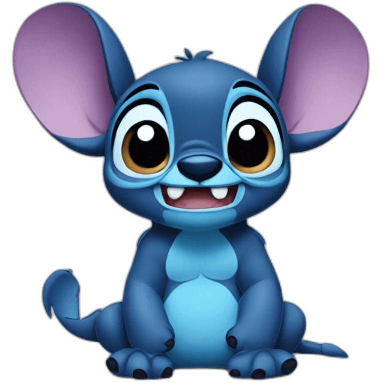 Stitch disney cute emoji