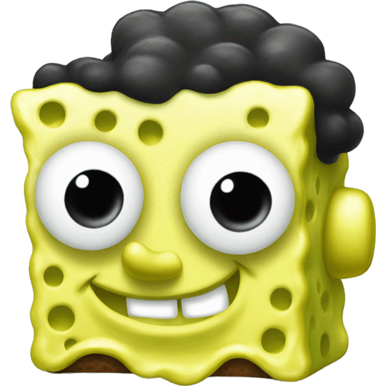 cute and smooth spongeBob emoji