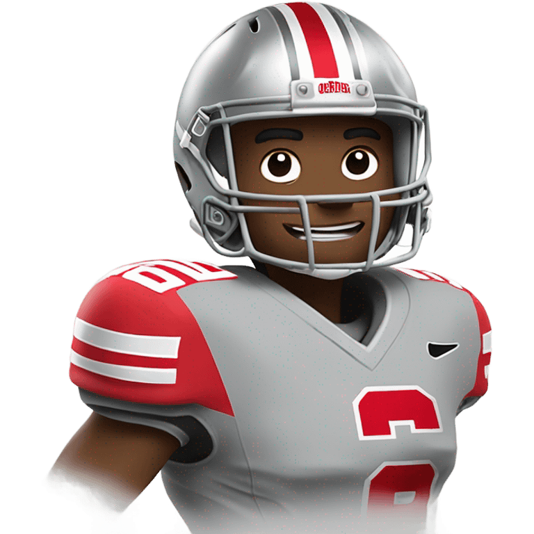 Ohio state player  emoji