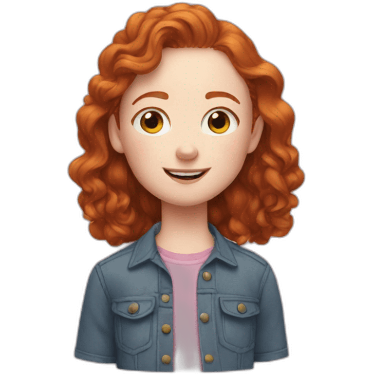 Sadie sink emoji