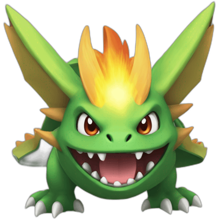 Dracofeu pokémon  emoji