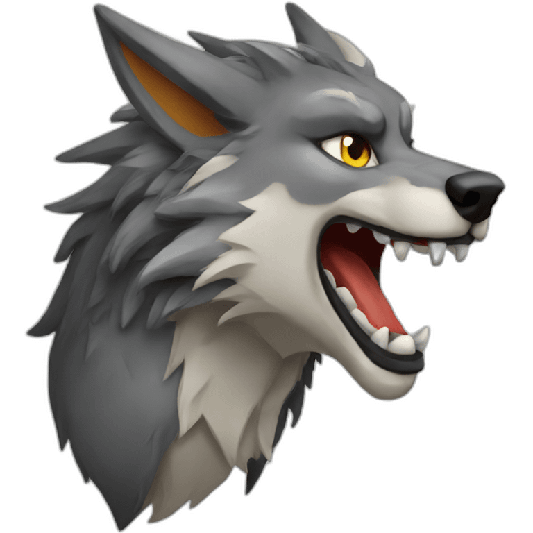 wolf dragon emoji