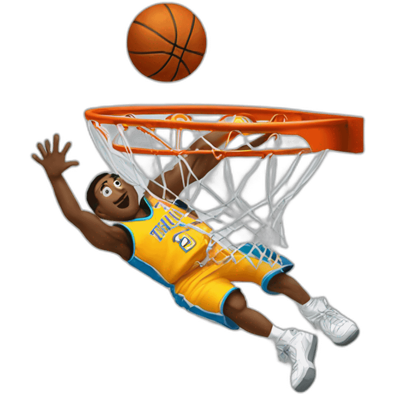 Dunk basketball  emoji