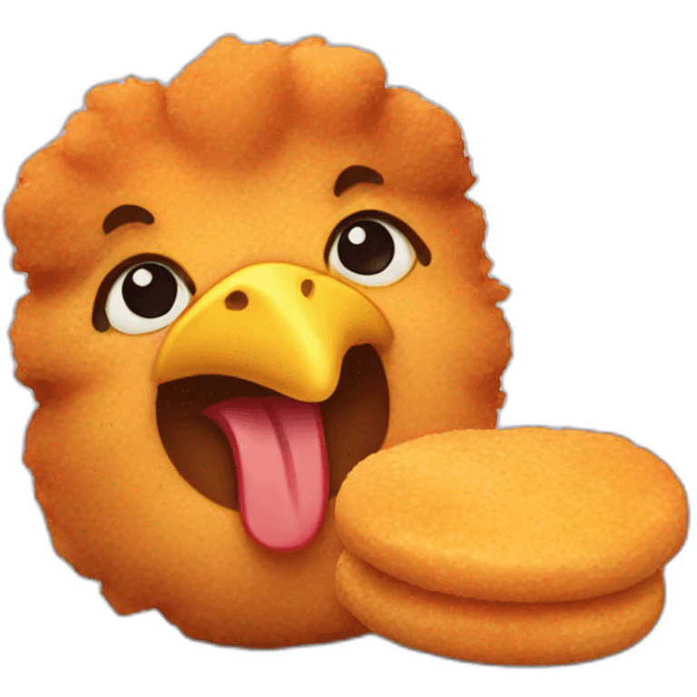 chicken nuggets emoji