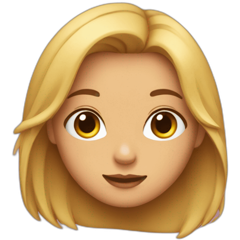 Ours sur une fille emoji