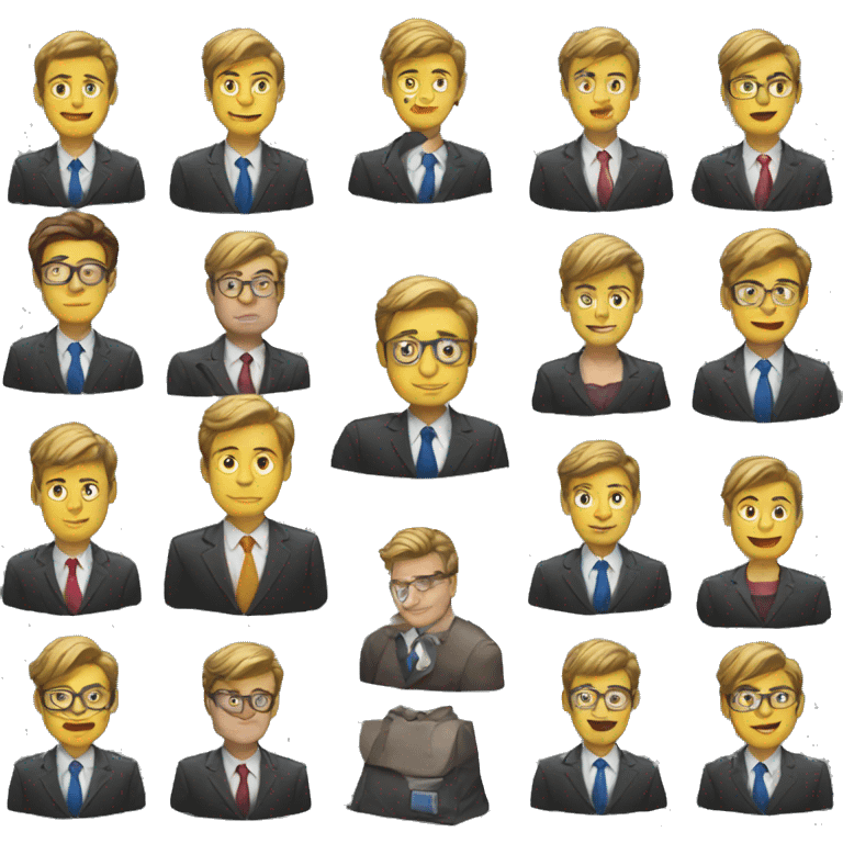 team of bankers emoji