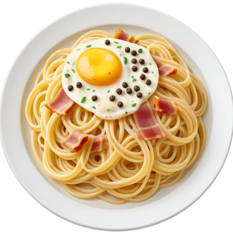 Spaghetti carbonara emoji