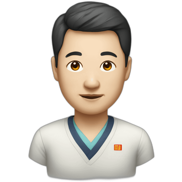 Portrait of a Chinese resident emoji