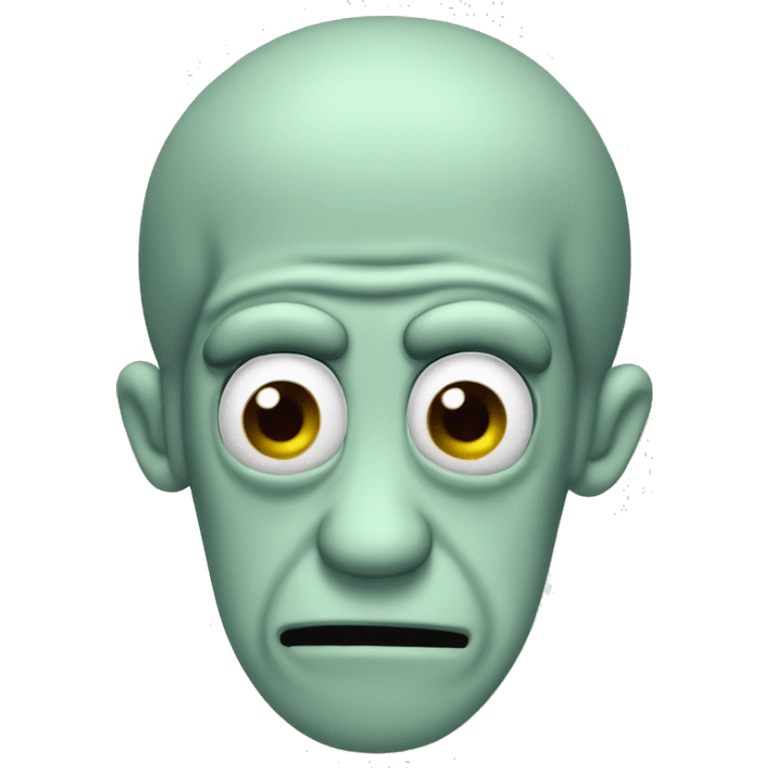 Squidward emoji